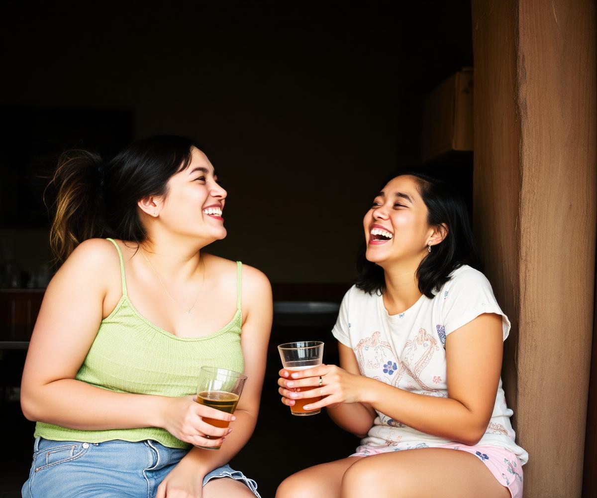 Personas canarias compartiendo un momento